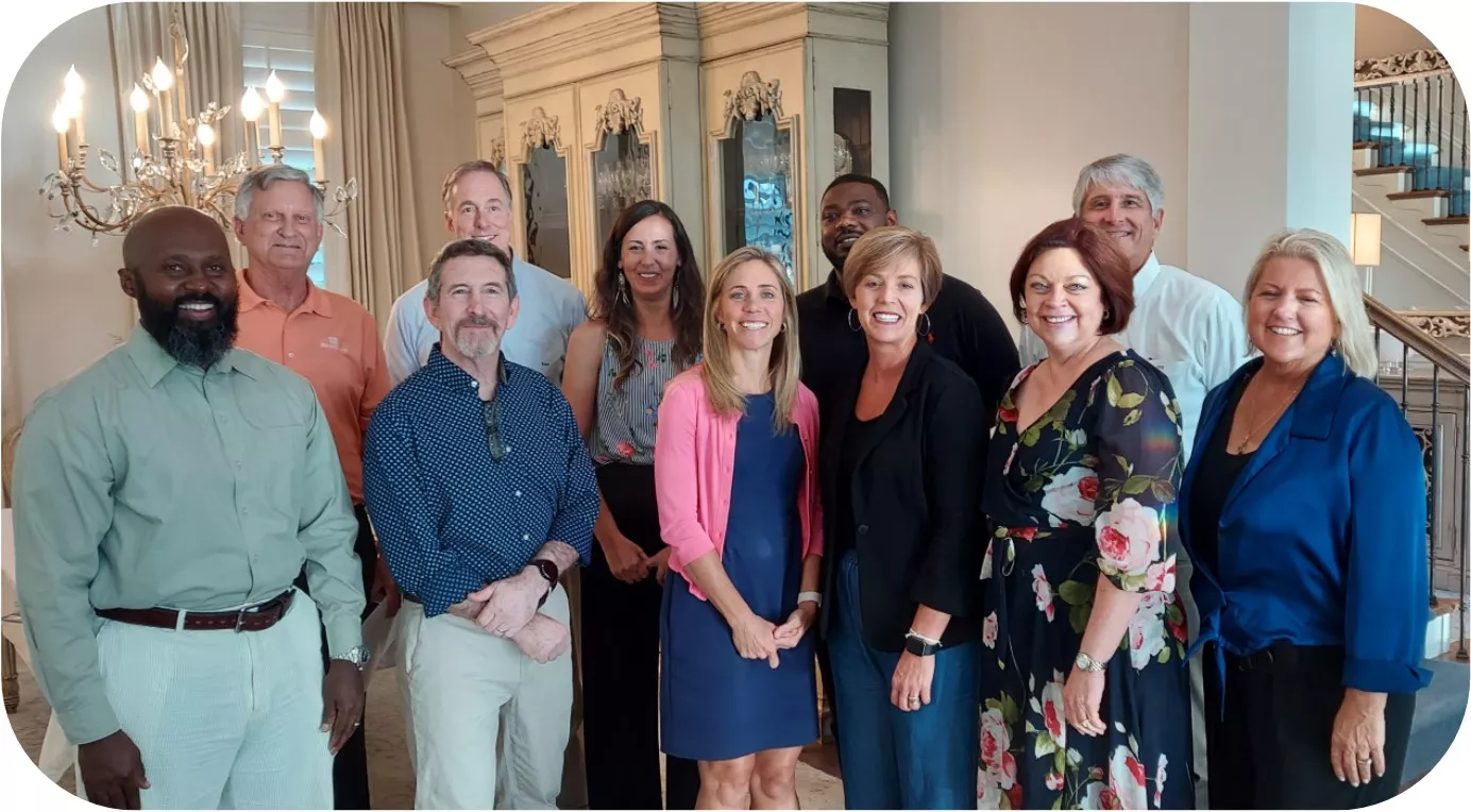 board members in group photo