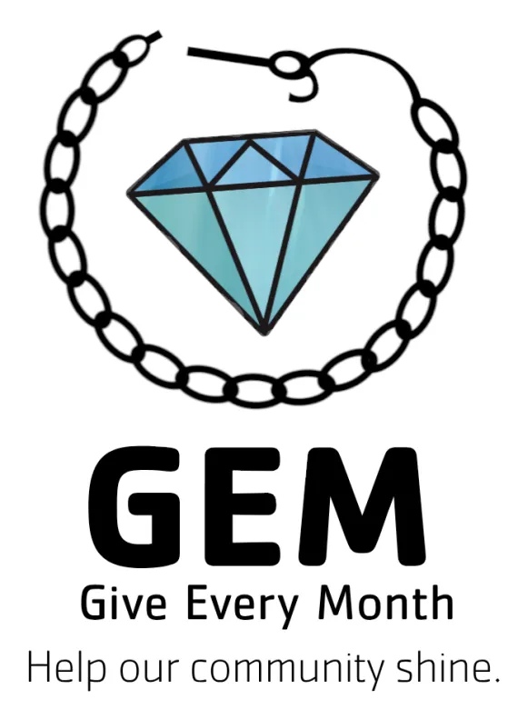logo for monthly giving program